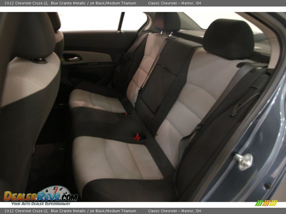 2012 Chevrolet Cruze LS Blue Granite Metallic / Jet Black/Medium Titanium Photo #13