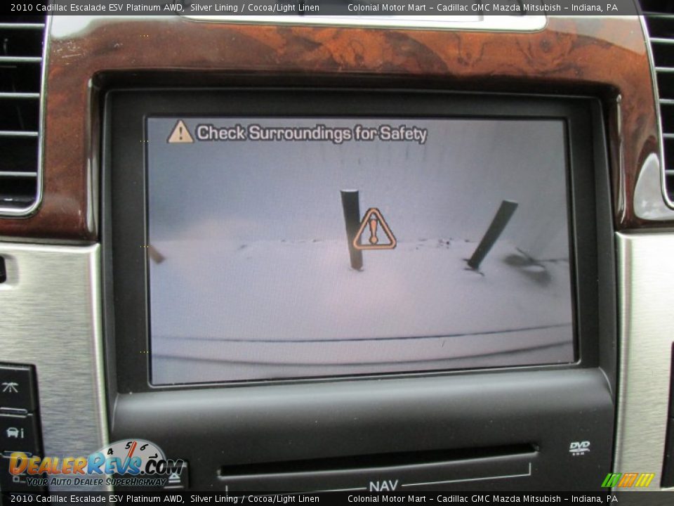 2010 Cadillac Escalade ESV Platinum AWD Silver Lining / Cocoa/Light Linen Photo #8