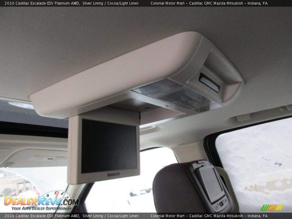 2010 Cadillac Escalade ESV Platinum AWD Silver Lining / Cocoa/Light Linen Photo #13