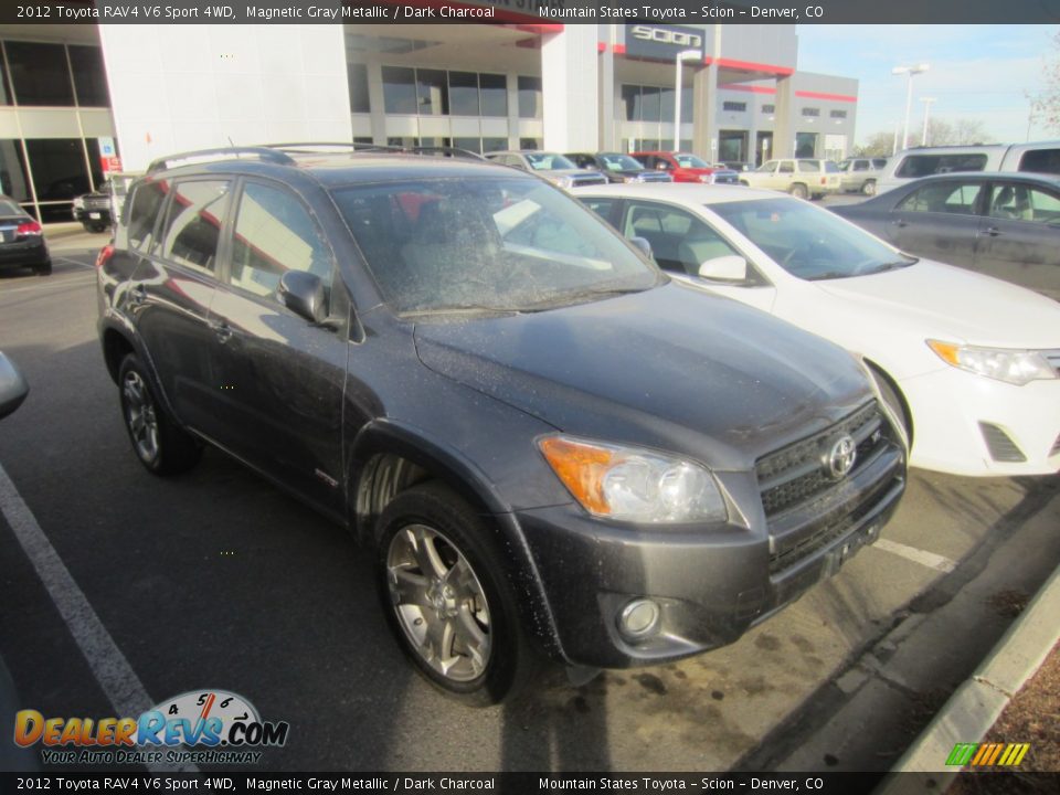 2012 Toyota RAV4 V6 Sport 4WD Magnetic Gray Metallic / Dark Charcoal Photo #4