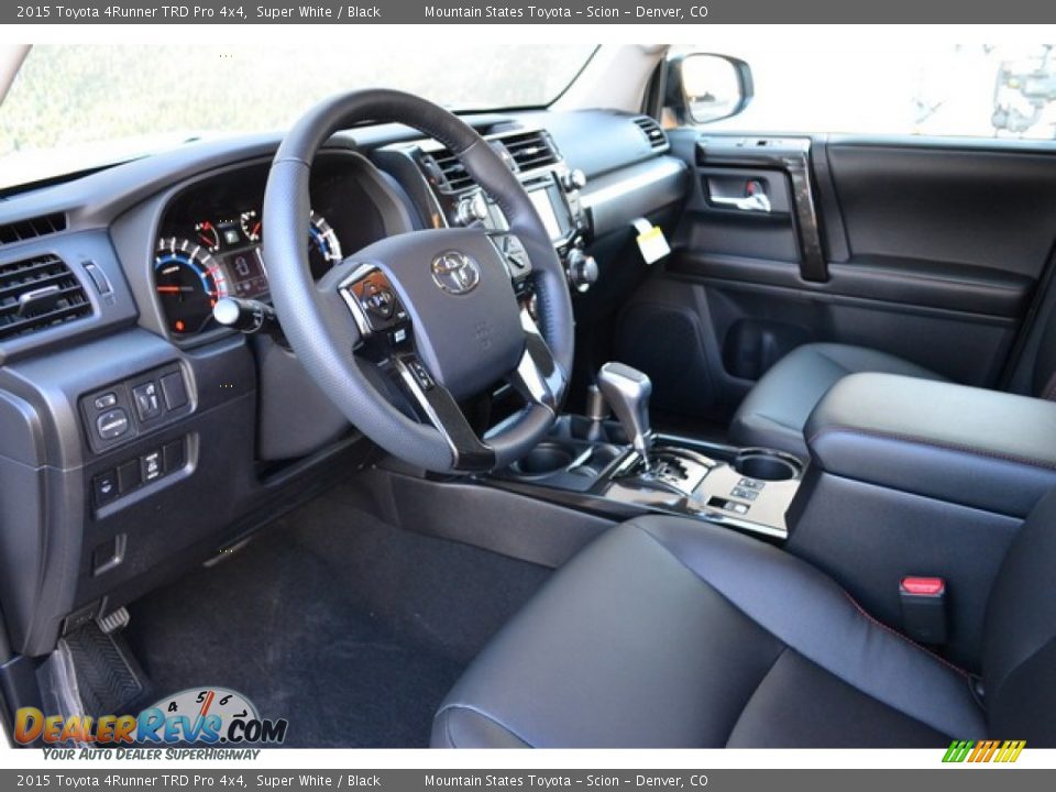 2015 Toyota 4Runner TRD Pro 4x4 Super White / Black Photo #5