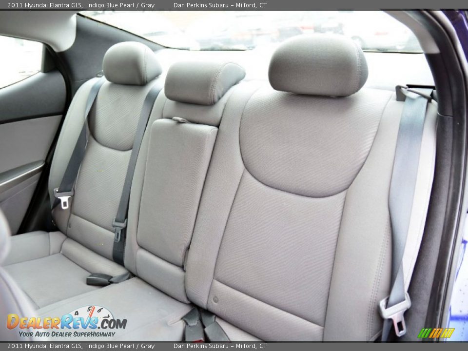 Rear Seat of 2011 Hyundai Elantra GLS Photo #15