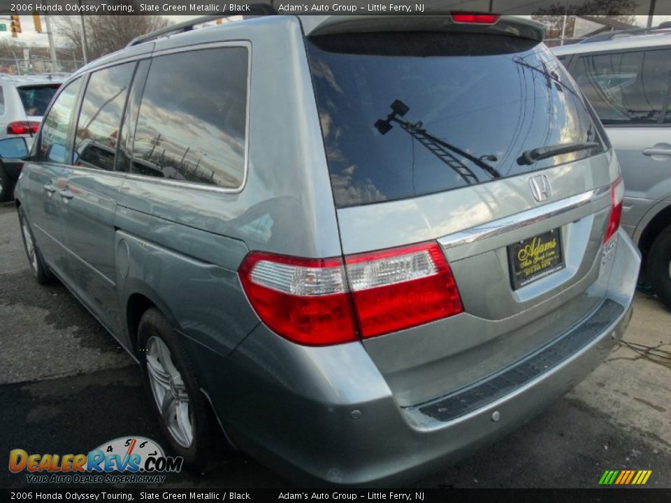 2006 Honda Odyssey Touring Slate Green Metallic / Black Photo #5