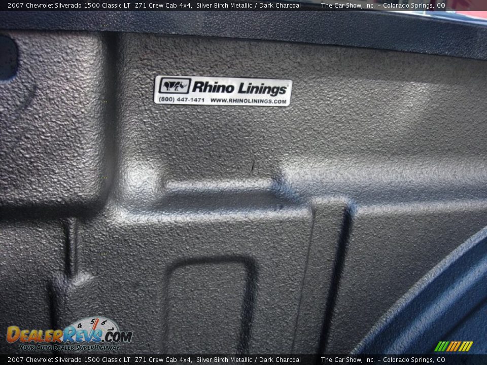 2007 Chevrolet Silverado 1500 Classic LT  Z71 Crew Cab 4x4 Silver Birch Metallic / Dark Charcoal Photo #14