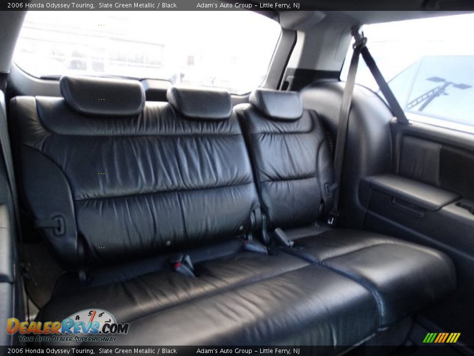 2006 Honda Odyssey Touring Slate Green Metallic / Black Photo #29
