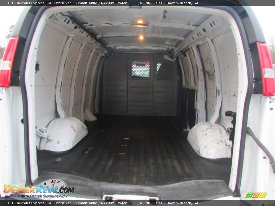 2011 Chevrolet Express 1500 Work Van Summit White / Medium Pewter Photo #11