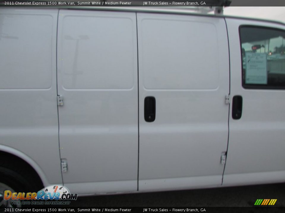 2011 Chevrolet Express 1500 Work Van Summit White / Medium Pewter Photo #14