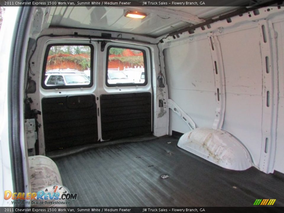 2011 Chevrolet Express 1500 Work Van Summit White / Medium Pewter Photo #17