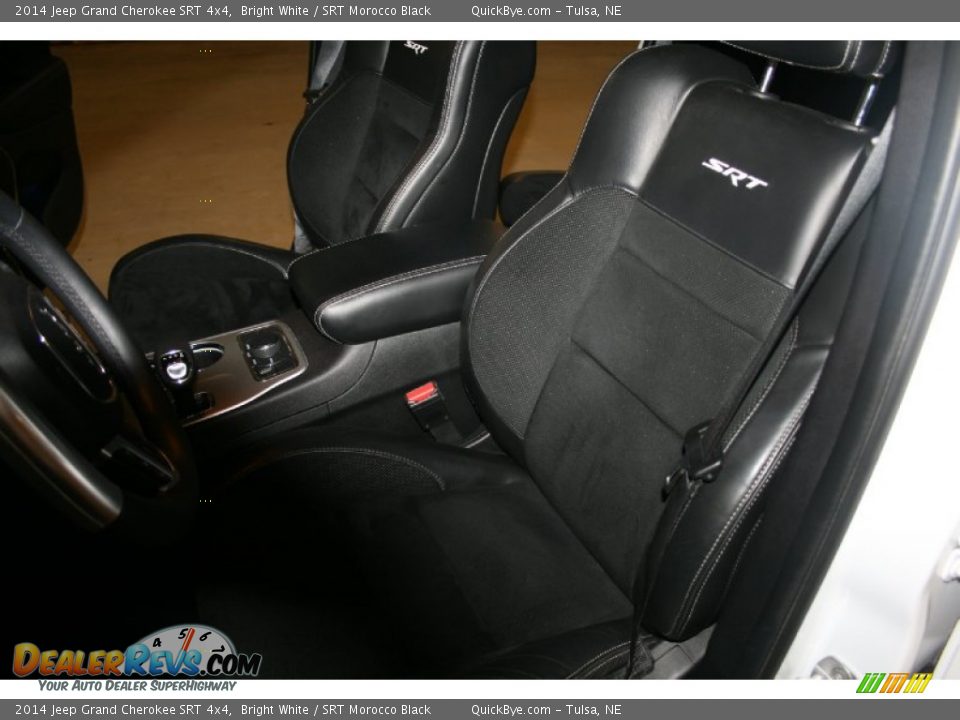 2014 Jeep Grand Cherokee SRT 4x4 Bright White / SRT Morocco Black Photo #4