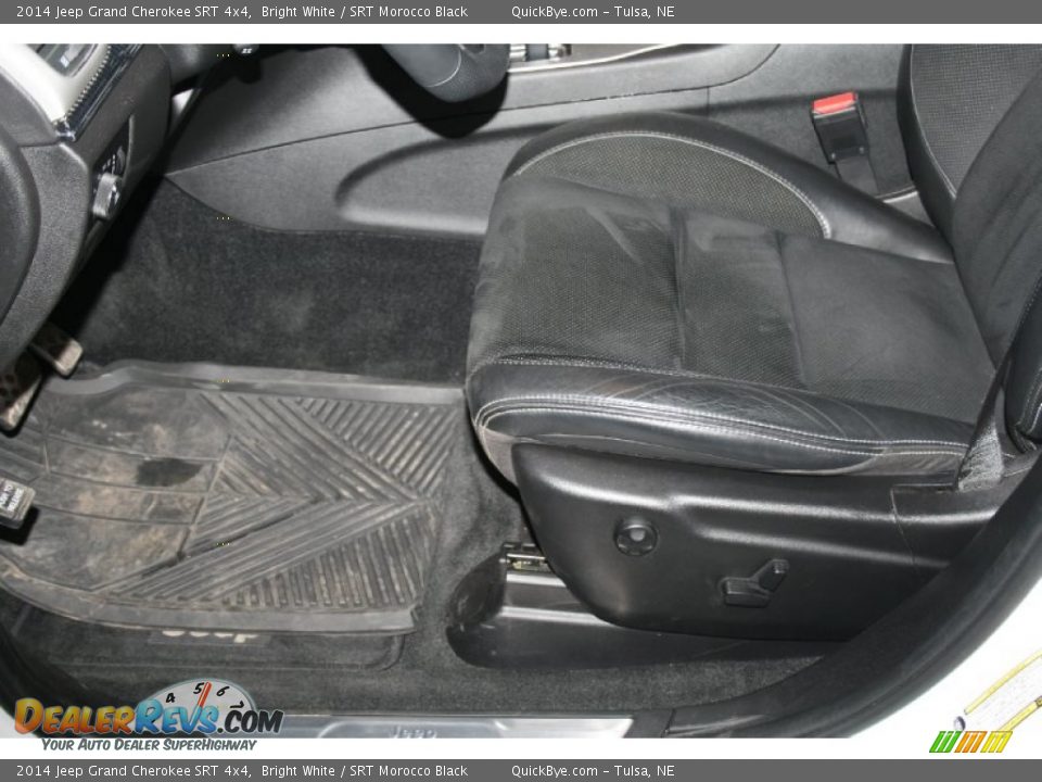 2014 Jeep Grand Cherokee SRT 4x4 Bright White / SRT Morocco Black Photo #5