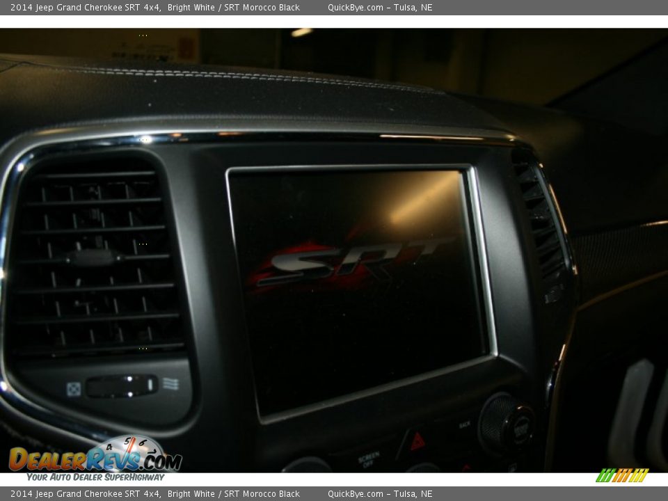 2014 Jeep Grand Cherokee SRT 4x4 Bright White / SRT Morocco Black Photo #6