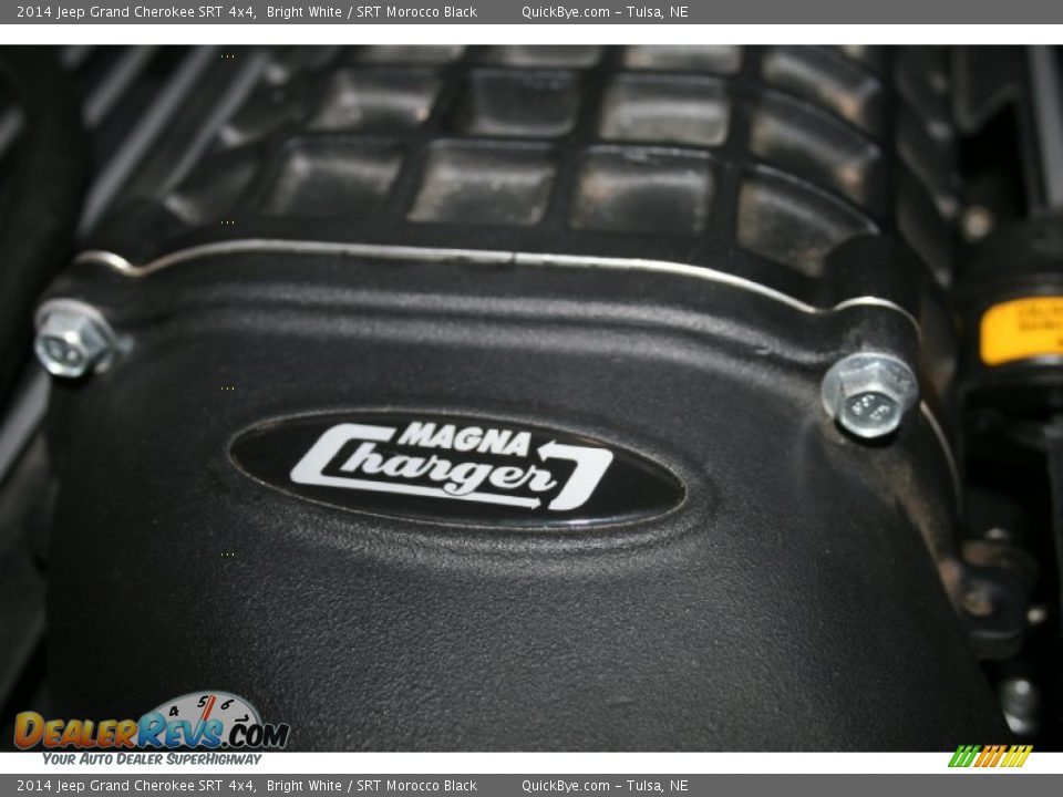 2014 Jeep Grand Cherokee SRT 4x4 Bright White / SRT Morocco Black Photo #8