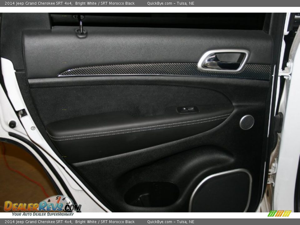 2014 Jeep Grand Cherokee SRT 4x4 Bright White / SRT Morocco Black Photo #10