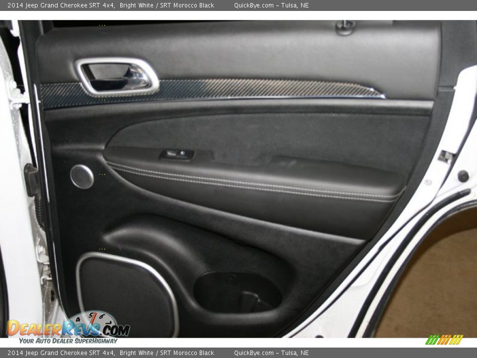 2014 Jeep Grand Cherokee SRT 4x4 Bright White / SRT Morocco Black Photo #11