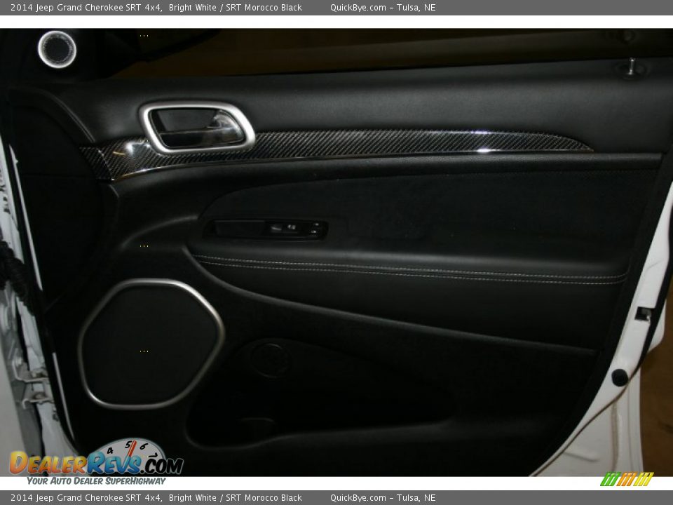 2014 Jeep Grand Cherokee SRT 4x4 Bright White / SRT Morocco Black Photo #12