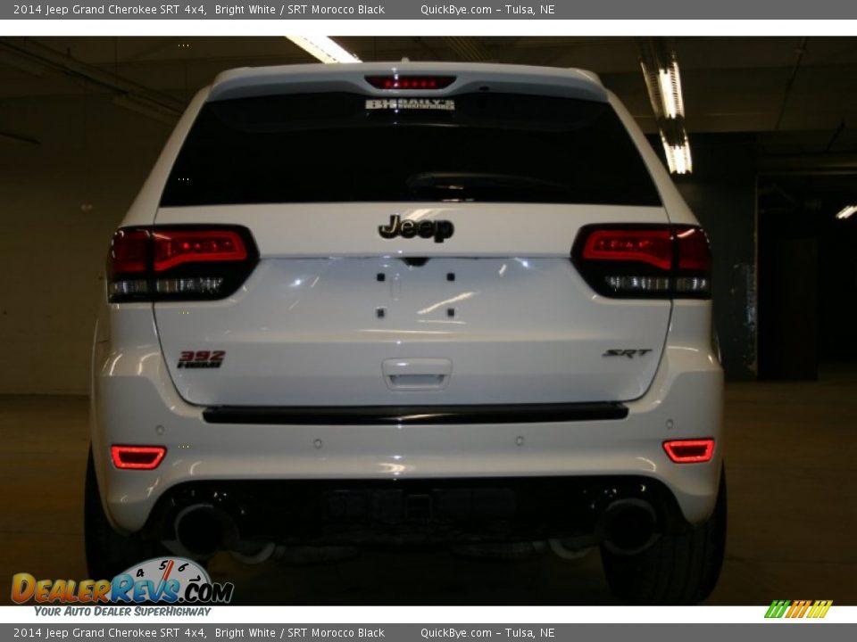 2014 Jeep Grand Cherokee SRT 4x4 Bright White / SRT Morocco Black Photo #17