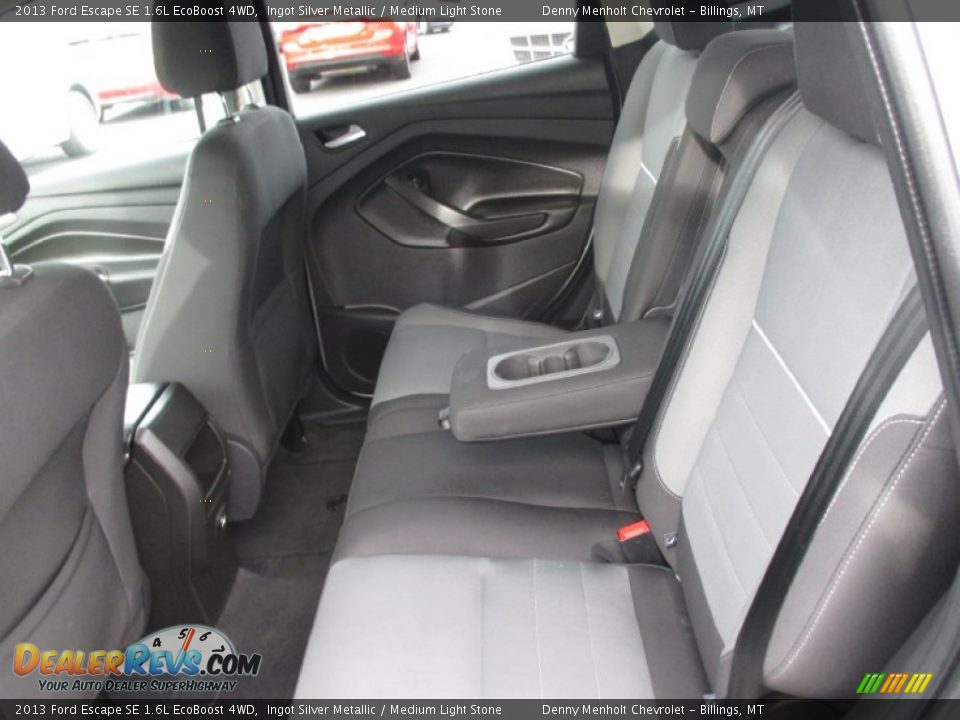 2013 Ford Escape SE 1.6L EcoBoost 4WD Ingot Silver Metallic / Medium Light Stone Photo #9