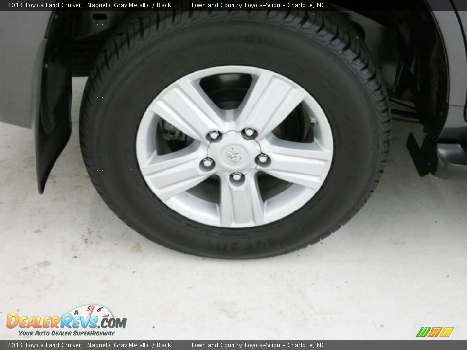 2013 Toyota Land Cruiser Magnetic Gray Metallic / Black Photo #2