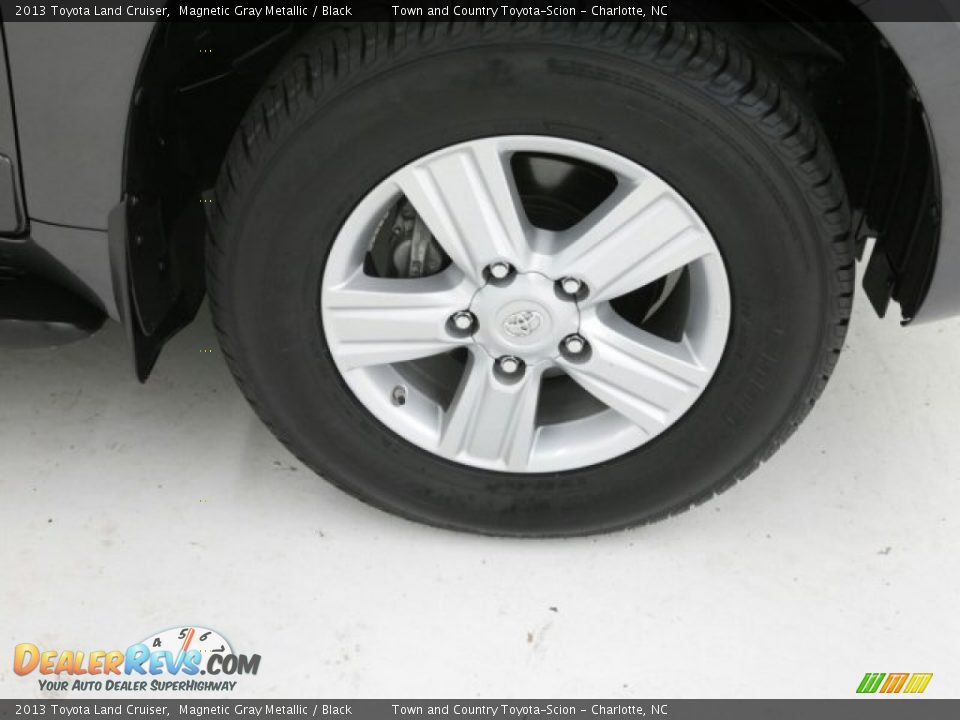 2013 Toyota Land Cruiser Magnetic Gray Metallic / Black Photo #3