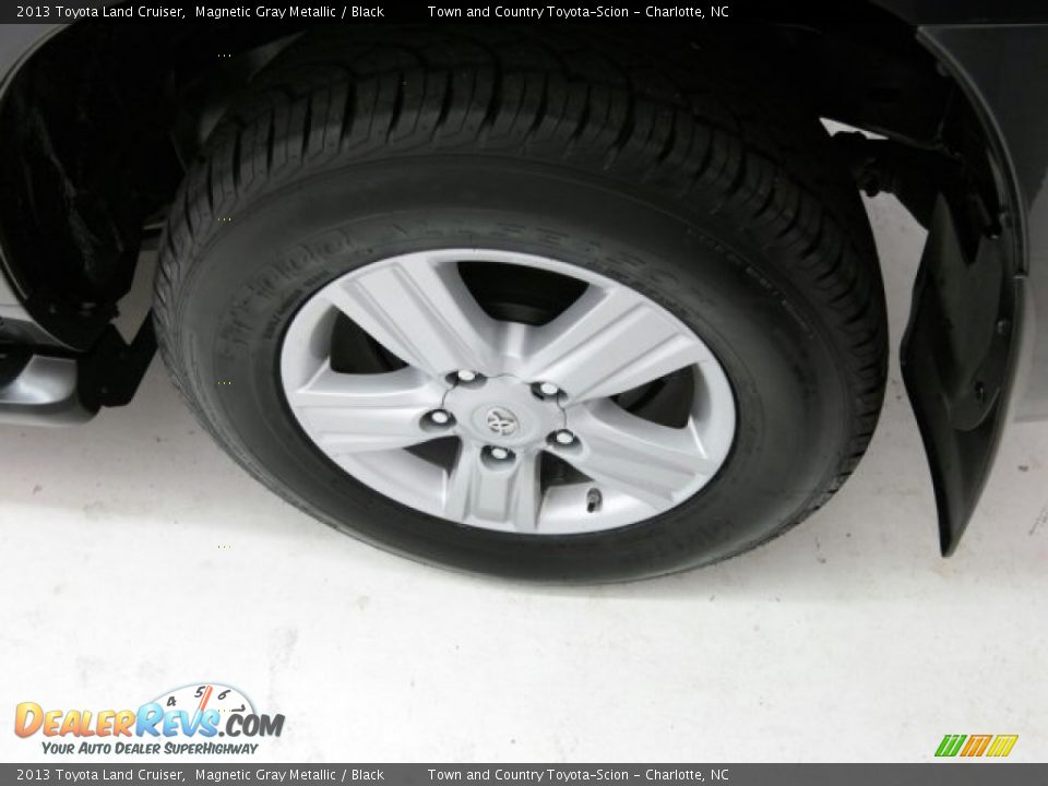 2013 Toyota Land Cruiser Magnetic Gray Metallic / Black Photo #10