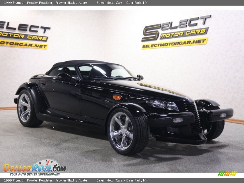 1999 Plymouth Prowler Roadster Prowler Black / Agate Photo #3