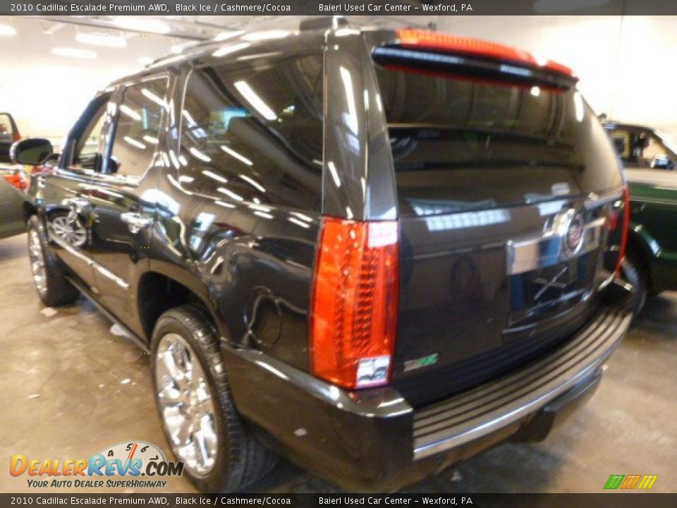 2010 Cadillac Escalade Premium AWD Black Ice / Cashmere/Cocoa Photo #2