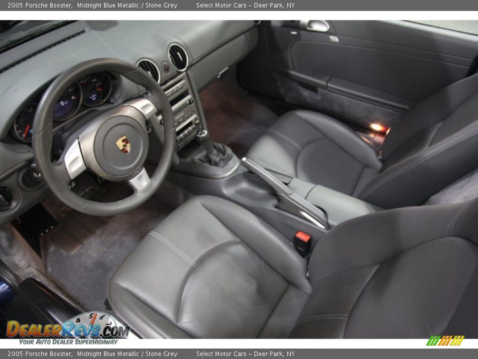 Stone Grey Interior - 2005 Porsche Boxster  Photo #8