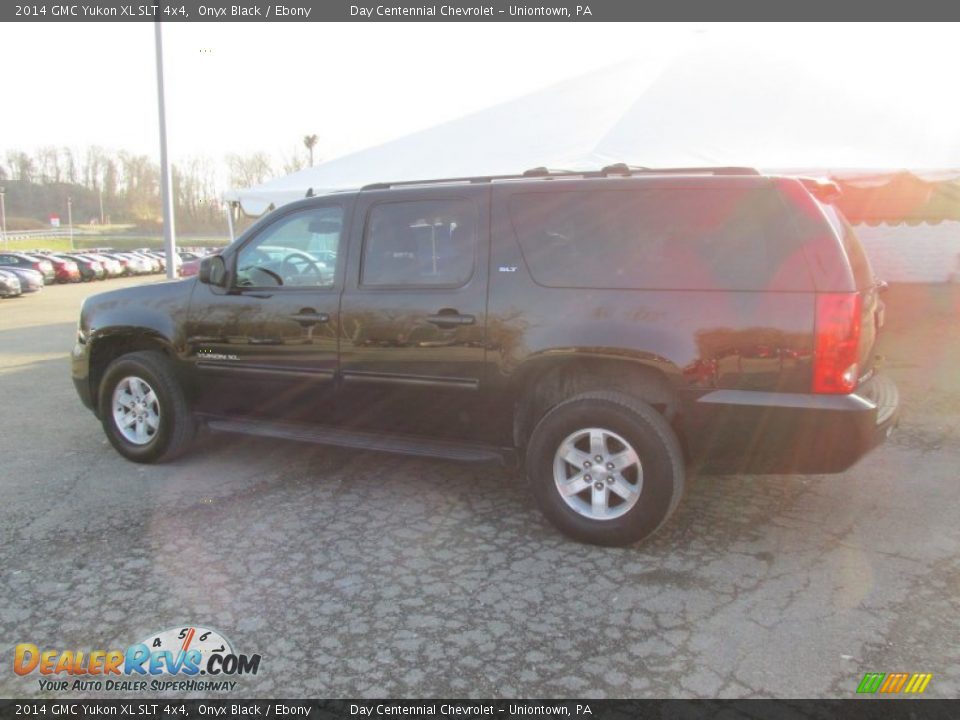 2014 GMC Yukon XL SLT 4x4 Onyx Black / Ebony Photo #2