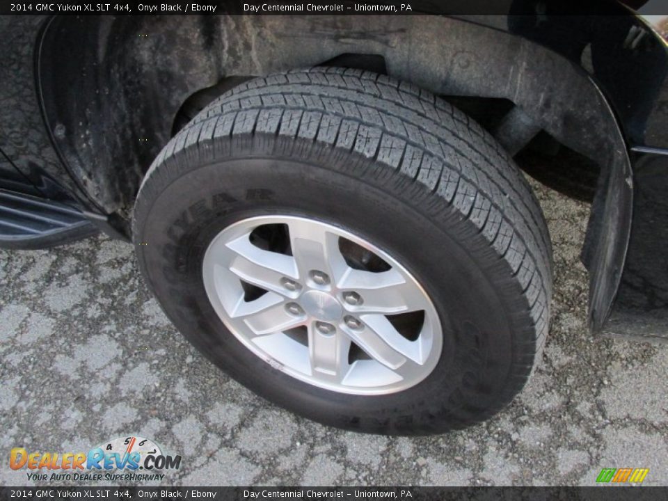2014 GMC Yukon XL SLT 4x4 Onyx Black / Ebony Photo #3
