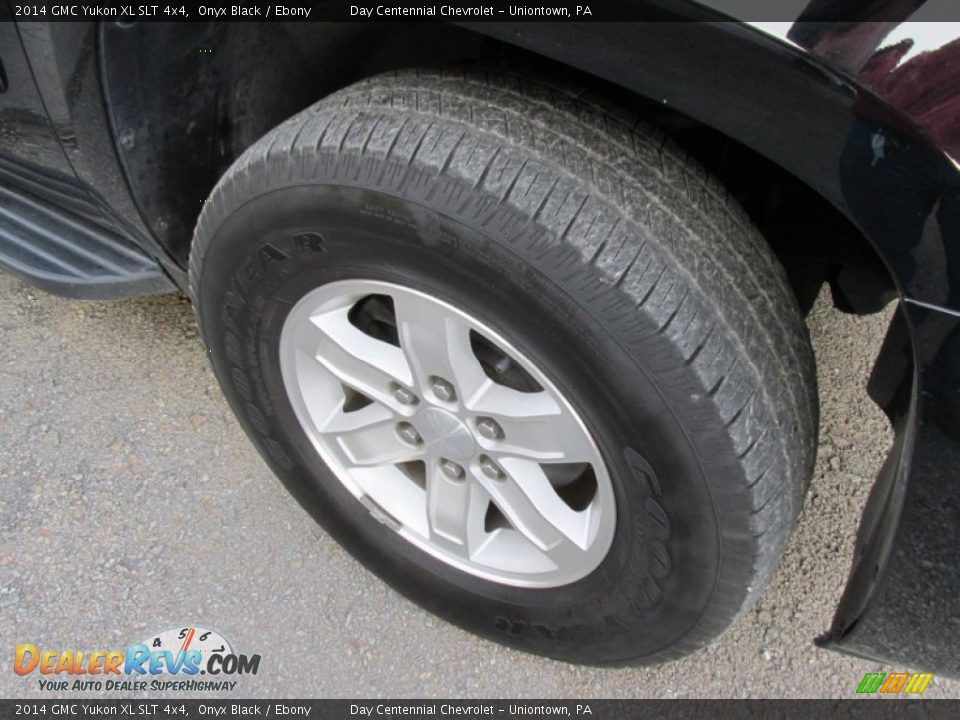 2014 GMC Yukon XL SLT 4x4 Onyx Black / Ebony Photo #9