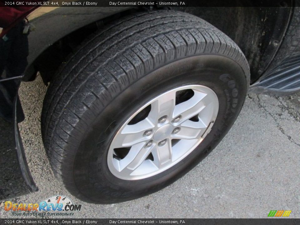 2014 GMC Yukon XL SLT 4x4 Onyx Black / Ebony Photo #13