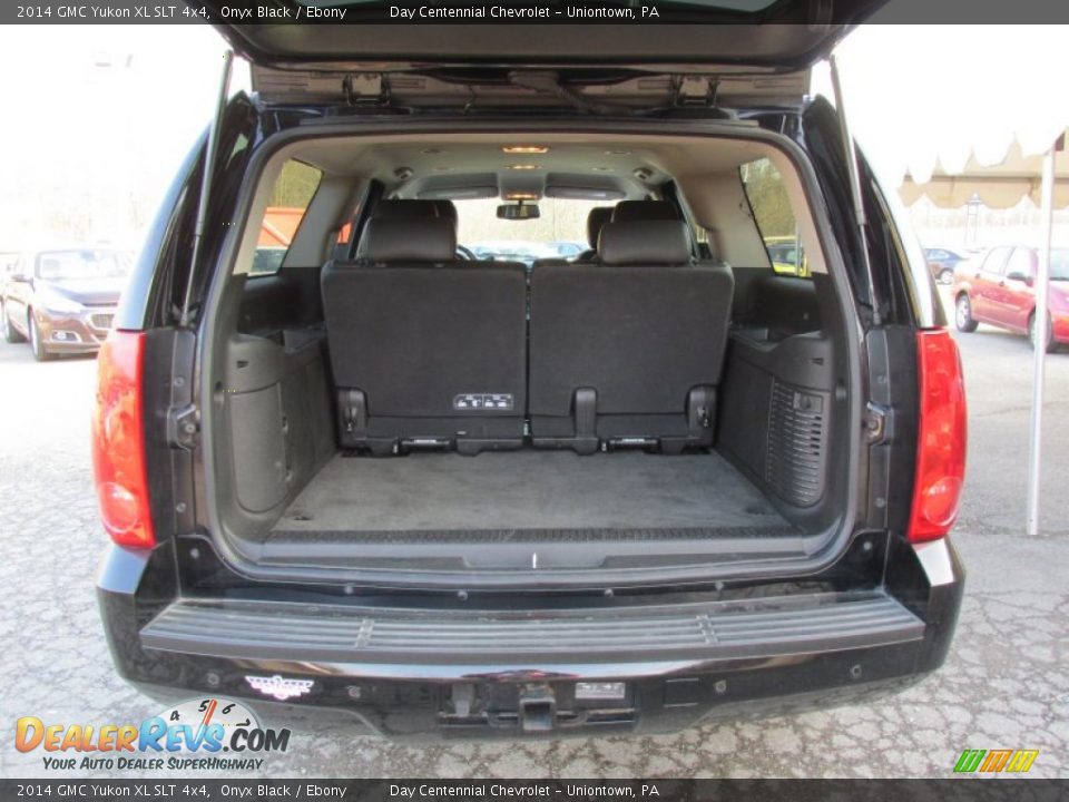 2014 GMC Yukon XL SLT 4x4 Onyx Black / Ebony Photo #16
