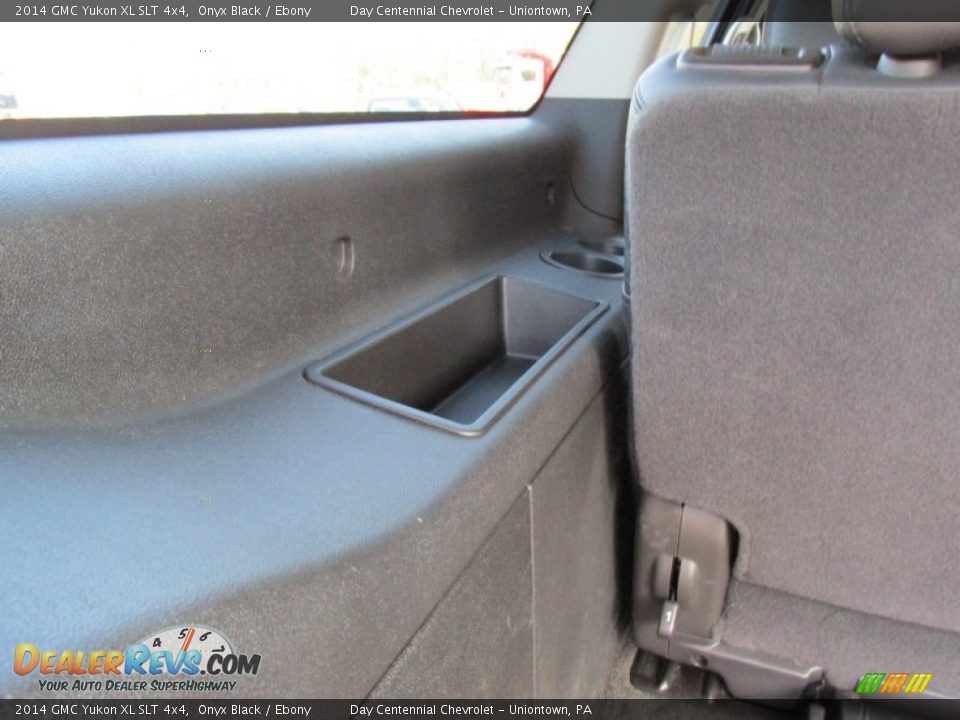 2014 GMC Yukon XL SLT 4x4 Onyx Black / Ebony Photo #17