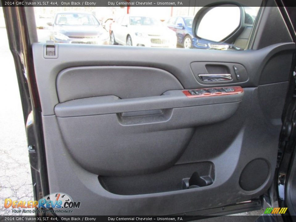 2014 GMC Yukon XL SLT 4x4 Onyx Black / Ebony Photo #19