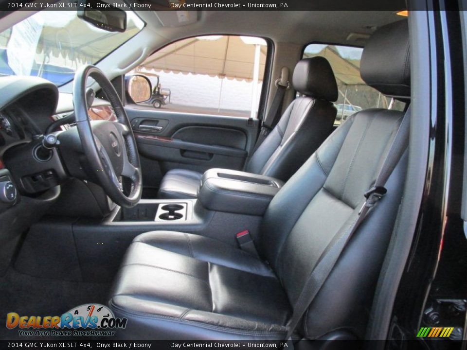 2014 GMC Yukon XL SLT 4x4 Onyx Black / Ebony Photo #20
