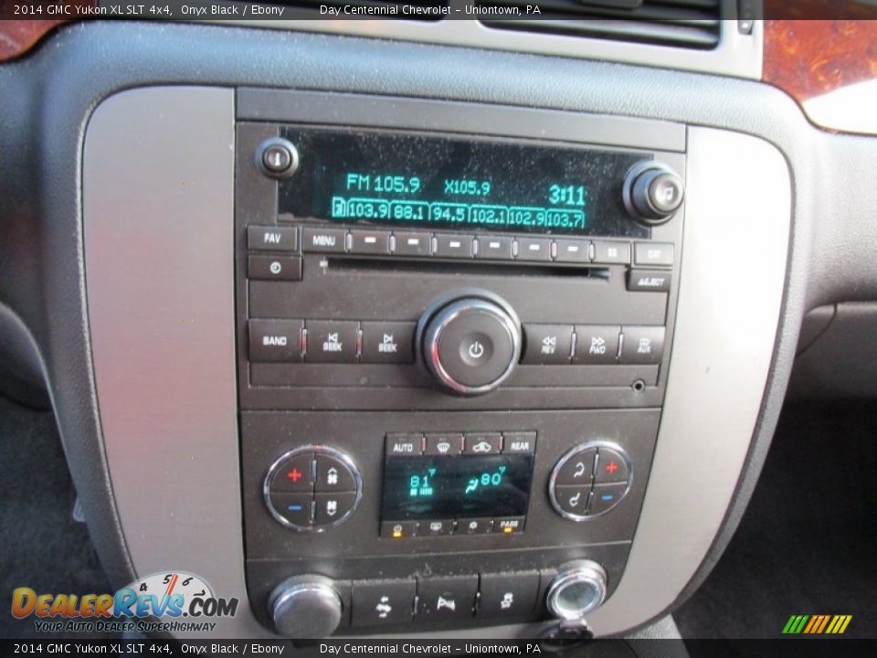 2014 GMC Yukon XL SLT 4x4 Onyx Black / Ebony Photo #25