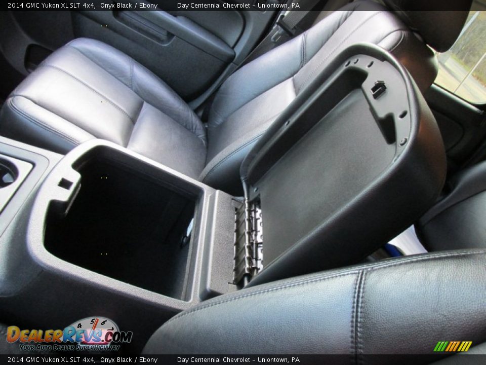 2014 GMC Yukon XL SLT 4x4 Onyx Black / Ebony Photo #26