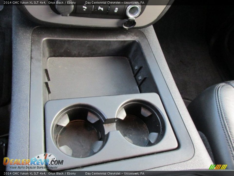 2014 GMC Yukon XL SLT 4x4 Onyx Black / Ebony Photo #27