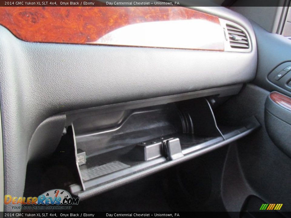 2014 GMC Yukon XL SLT 4x4 Onyx Black / Ebony Photo #29
