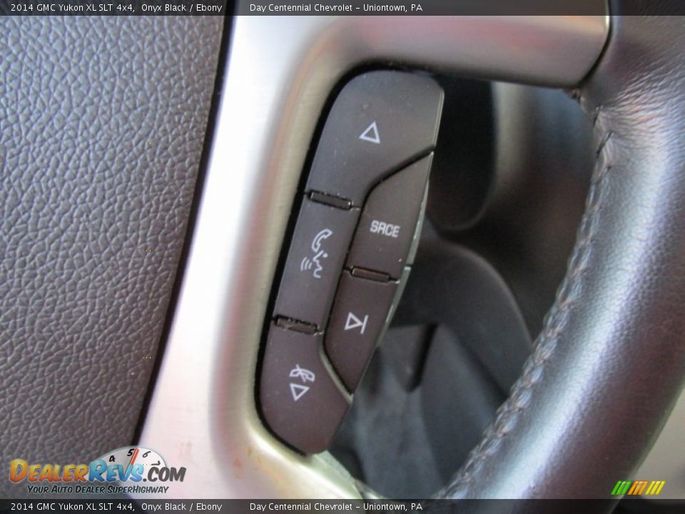 2014 GMC Yukon XL SLT 4x4 Onyx Black / Ebony Photo #32