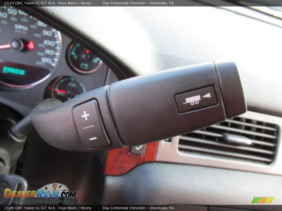 2014 GMC Yukon XL SLT 4x4 Onyx Black / Ebony Photo #35