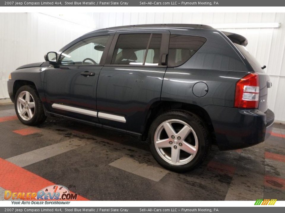 Steel Blue Metallic 2007 Jeep Compass Limited 4x4 Photo #11