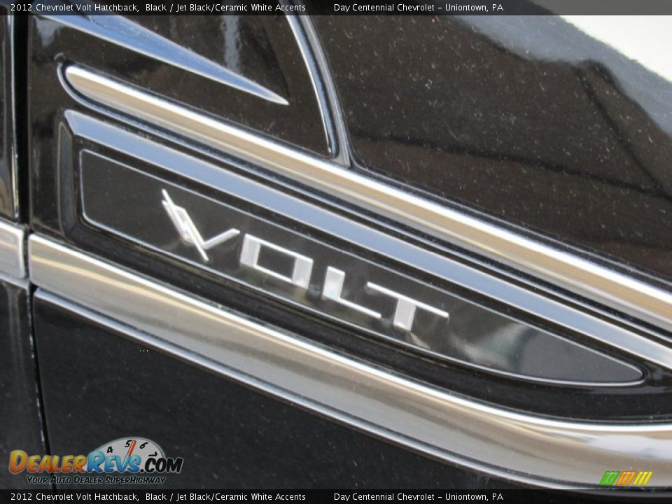 2012 Chevrolet Volt Hatchback Black / Jet Black/Ceramic White Accents Photo #10