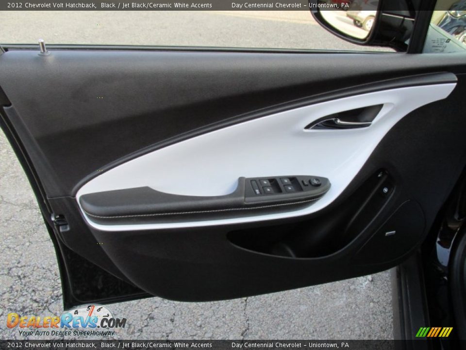2012 Chevrolet Volt Hatchback Black / Jet Black/Ceramic White Accents Photo #18