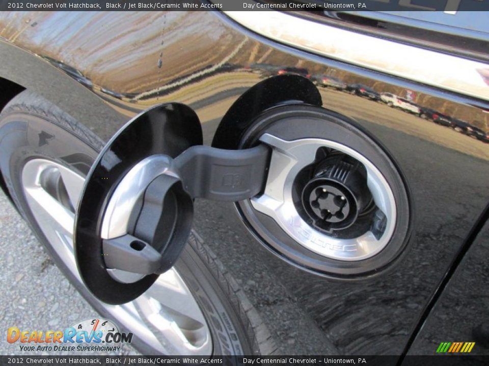 2012 Chevrolet Volt Hatchback Black / Jet Black/Ceramic White Accents Photo #20