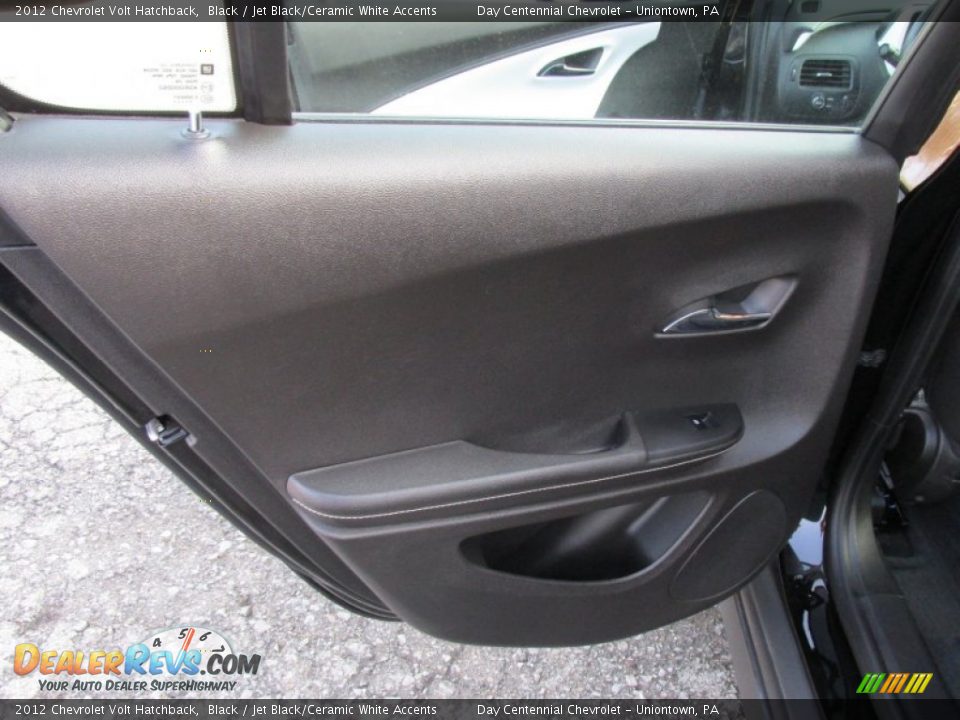 2012 Chevrolet Volt Hatchback Black / Jet Black/Ceramic White Accents Photo #22