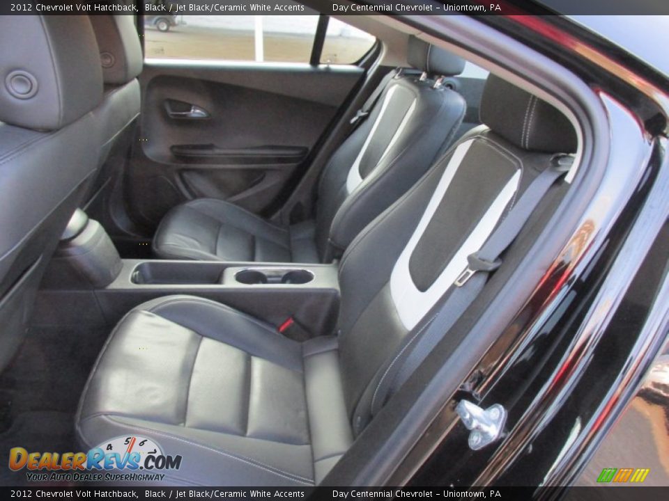 2012 Chevrolet Volt Hatchback Black / Jet Black/Ceramic White Accents Photo #23