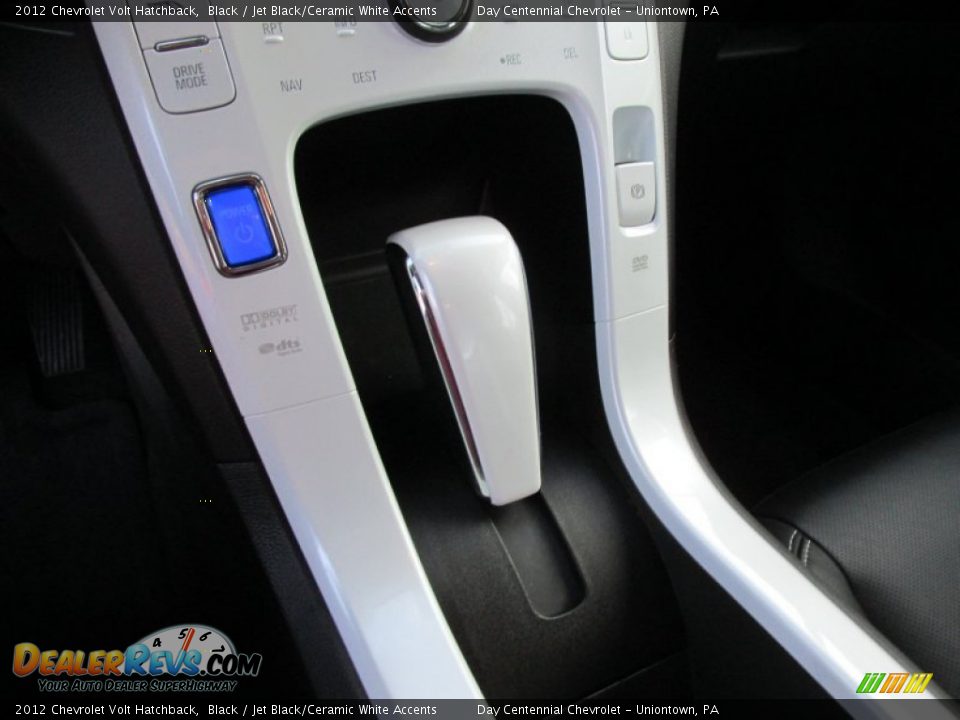 2012 Chevrolet Volt Hatchback Black / Jet Black/Ceramic White Accents Photo #25