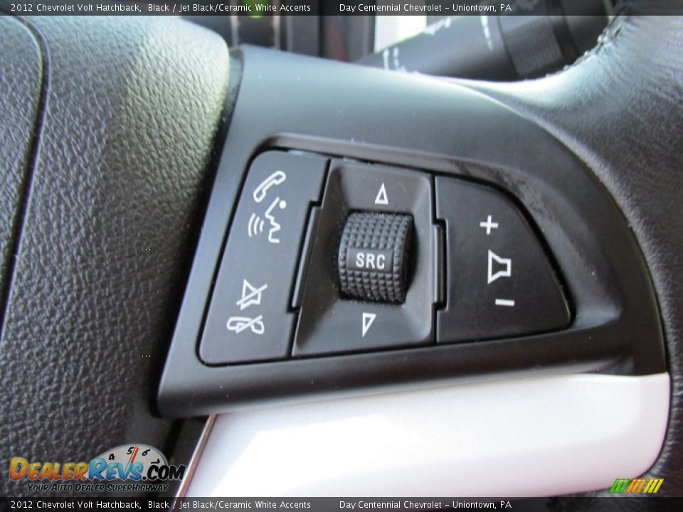 2012 Chevrolet Volt Hatchback Black / Jet Black/Ceramic White Accents Photo #29