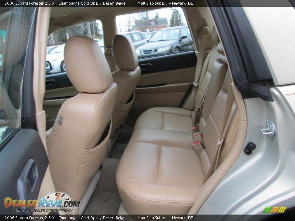 Rear Seat of 2006 Subaru Forester 2.5 X Photo #22